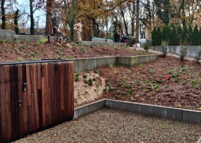 Aanleg en beplanting tuin met irrigatie - afbeelding 6